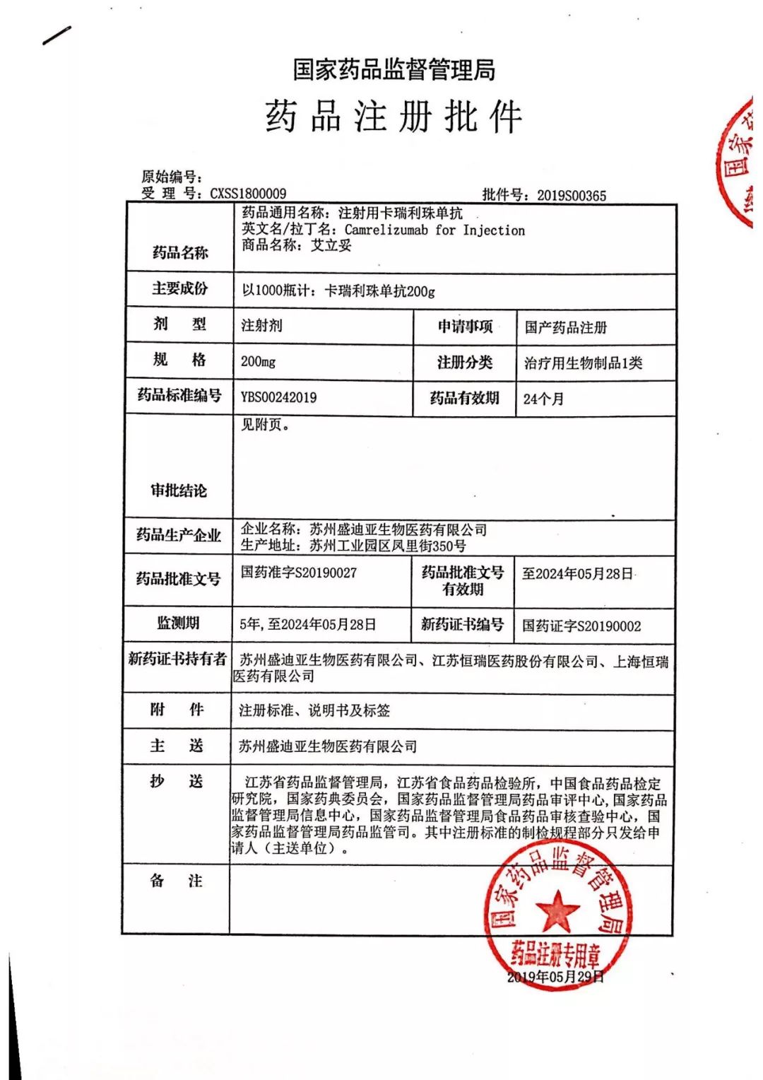 百利天恒最新公告：获得药物临床试验批准通知书