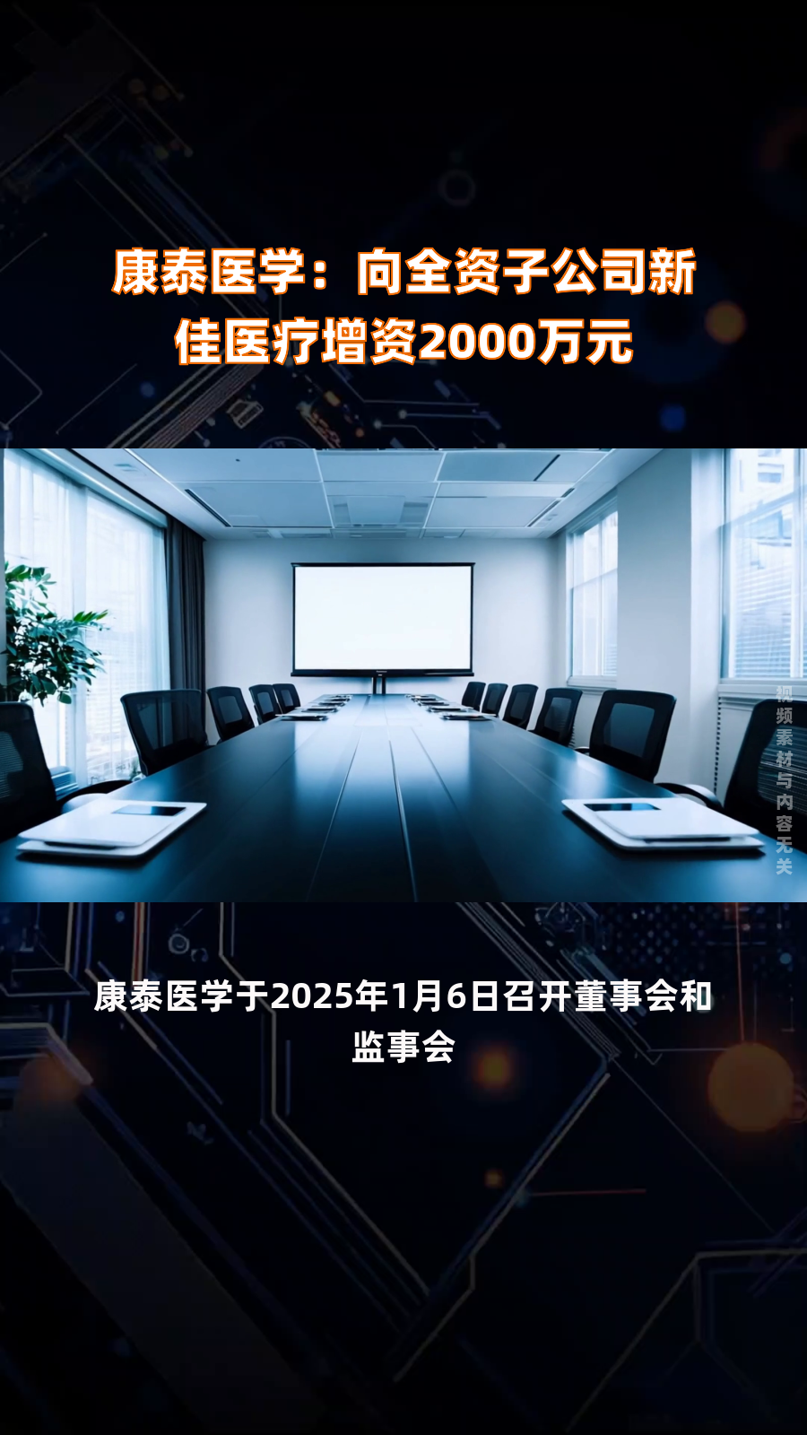 康拓医疗：公司向美国进出口的业务量占比较低目前环境对公司整体业务经营影响较小