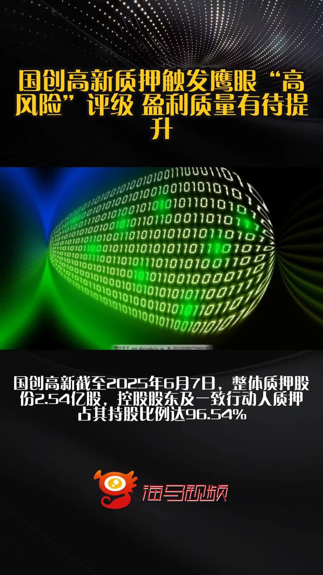 国创高新：预计2025年半年度盈利0.0000至200.00万