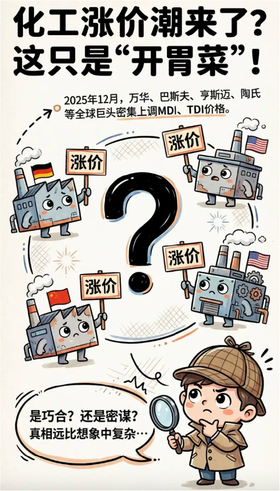 基础化工行业周报：11月TDI出口量创单月历史最高，中国合成树脂协会倡议规范聚甲醛行业秩序